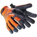 Product Image of Chrome SLT Oasis 4074 Cut & Puncture Resistant Gloves, Orange/Black/Blue, Medium, 4074-M (8)