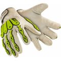 Product Image of Chrome Series 4080 Cut, Puncture & Abrasive Resistant Gloves, SuperFabric & Goatskin Leather Palm, Medium, 4080-M (8)