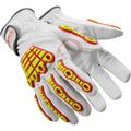 Product Image of Chrome Series Arctic 4086 Cut & Puncture Resistant Gloves, SuperFabric & Goatskin Leather Palm w/ C40 Thinsulate, White, Small, 4086-S (7)