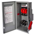Product Image of 100A Low Voltage Circuit Protection Fused Heavy Duty Safety Switch, 3-Pole/3-Fuse, NEMA 1 Enclosure (240VAC)