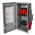Product Image of 200A Low Voltage Circuit Protection Fused Heavy Duty Safety Switch, 3-Pole/3-Fuse, NEMA 1 Enclosure (240VAC)