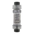 Product Image of 1" FNPT Plastic Flowmeter (3 - 30 GPM)