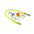 Product Image of Gas Hose w/Quick Disconnect, 3/4" NPT, 36" Long, Includes Installation Kit