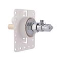 Product Image of 1/2" CPVC x 1/4" Compression Fixture Outlet Box Assembly with 1/4 Turn Angle Supply Valve