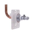 Product Image of 1/2" Copper x 1/4" Compression Fixture Outlet Box Assembly with 1/4 Turn Angle Supply Valve