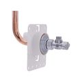 Product Image of 1/2" Copper x 3/8" Compression Fixture Outlet Box Assembly with 1/4 Turn Angle Supply Valve