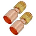 Product Image of Two 1/2" Inverted Flare to 3/4" Sweat Adapters