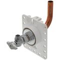 Product Image of 1/2" Copper x 3/8" Compression Fixture Outlet Box Assembly with 1/4 Turn Angle Supply Valve