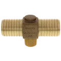 Product Image of 1-1/4" x 1-1/4" x 3/4" Insert x Insert x MPT Hydrant Tees (Lead Free)
