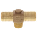 Product Image of 1-1/4" x 1-1/4" x 1" Insert x Insert x MPT Hydrant Tees (Lead Free)