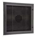 Product Image of Louver Return w/ Filter Grid and Bulls-Eye Back- Black (2' x 2')