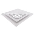 Product Image of 3-Cone Supply Grille w/ Pre-Molded 10" Boot (2' x 2')
