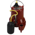 4/10 HP High Temperature Automatic Submersible Sump Pump - 115v - 25 ft Cord - 200°F