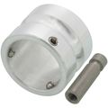 Product Image of 1-3/8" Globe Valve Bonnet Adapter w/ 1/4"-28 TPI Stem Adapter