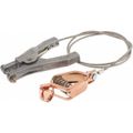 Product Image of 19 AWG, 3 Ft. Flex Steel Cable w/ Hand Clamp & Alligator Clip, GCSP-AH-03