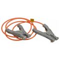 Product Image of 19 AWG, 5 Ft Insulated Steel Cable w/ 2 Hand Clamps, GCSI-HH-05
