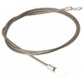 Product Image of 19 AWG, 3 Ft Flex Steel Cable w/ 2 1/4" Terminals, GCSP-EE-03