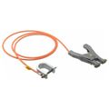 Product Image of 19 AWG, 5 Ft Insulated Steel Cable w/Hand Clamp & C Clamp, GCSI-HC-05