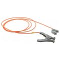 Product Image of 19 AWG, 10 Ft Insulated Steel Cable w/Hand Clamp & C Clamp, GCSI-HC-10