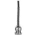 Product Image of 1-1/2" NPT Dust-Tight Strain Relief Grip, Insulated, 1-1/4"-1-1/2" Cable Diameter, 073031212