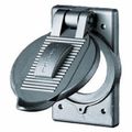 Product Image of 1-Gang, 2.15" Opening, Standard Size, Cast Aluminum Weatherproof Box Cover, HBL9420