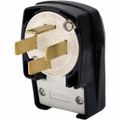 Product Image of Industrial Straight Blade Plug , 18-60P, Black, HBL7302C