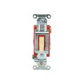 Product Image of 1 Pole 120 to 277 VAC 20 Amp Industrial Grade Toggle Wall Switch Ivory, 1221I