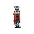 Product Image of 2 Pole 120 to 277 VAC 20 Amp Industrial Grade Toggle Wall Switch Brown, 1222B