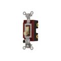 Product Image of 2 Pole 120 to 277 VAC 20 Amp Industrial Grade Toggle Wall Switch Ivory, 1222I
