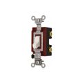 Product Image of 2 Pole 120 to 277 VAC 20 Amp Industrial Grade Toggle Wall Switch White, 1222W