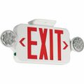 Product Image of 1 Face Ceiling & Wall Mount LED Combination Exit Signs, 18" Wide x 2" High, 93043109