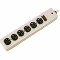 Product Image of 6 Outlets, 15A, 125v Surge Power Outlet Strip, Direct Plug-In, 6' Cord, HBL6MPS1050