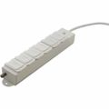 Product Image of 6 Outlets, 15A, 125v Medical Grade Power Outlet Strip, Direct Plug-In, 6' Cord, HBL6MGRPT6