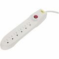 Product Image of 6 Outlets, 15A, 125v Power Outlet Strip, Direct Plug-In, 6' Cord, HBL6PPS