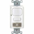 Product Image of Dual Tech Motion Sensing Wall Switch for Occupancy or Vacancy, 1000 Sq. Ft Coverage, White, AD2000W1