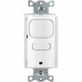 Product Image of Passive Infrared Dual Tech Motion Sensing Wall Switch for Occupancy or Vacancy, 1000 Sq. Ft Coverage, White, AP2000W1