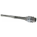 Product Image of 1" MNPT 0.875 to 1" Aluminum Liquid Tight Straight Strain Relief Cord Grip, 7401025