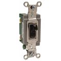 Product Image of 2 Pole, 120 to 277 VAC, 30 Amp, Industrial Grade Toggle Wall Switch, Brown, HBL3032