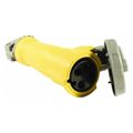 Product Image of 5 Pin, Pin and Sleeve Female Connector, 4 Poles, 30A, 277/480v, Watertight, Red, HBL530C7W