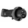 Product Image of 4 Pin, Pin & Sleeve Male Plug , 4 Poles, 60A, 120/208v, Watertight, Blue, HBL560P9W
