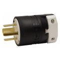 Product Image of Straight Blade Plug 15-60P, 250VAC, Black & White, HBL8461C