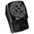 Product Image of 3P, 4 Wire 50A Straight Blade Angled Plug, 15-50P, 250VAC, Black & White, HBL8452C