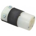 Product Image of 2P 3 Wire 20A Straight Blade Connector 5-20R, 125 VAC, Black & White, HBL5369C