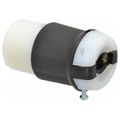 Product Image of 3P 20A Industrial Locking Plug, L15-20R, 250V, Black & White, HBL2423