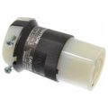 Product Image of 3P 20A Industrial Locking Plug, Non-NEMA, 125 & 250V, Black & White, HBL7314C