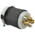 Product Image of Industrial Locking Plug, L21-30P, 120 & 208V, Black & White, HBL2811