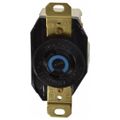 Product Image of 2P 3 Wire 250 VAC, 20 Amp, L6-20R NEMA, Self Grounding Receptacle, Black, HBL2320