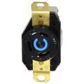 Product Image of 2P 3 Wire 250 VAC, 30 Amp, L6-30R NEMA, Self Grounding Receptacle, Black, HBL2620