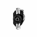 Product Image of 250 VAC, 30 Amp, Non-NEMA, Self Grounding Receptacle, Black, HBL3430G