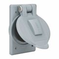 Product Image of 1 Gang Polycarbonate Weather Proof Electrical Box Cover for FS/FD Box, HBL7423WO